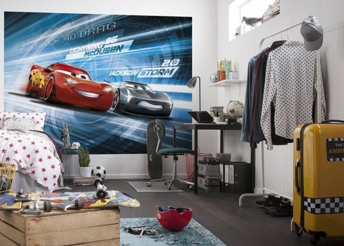 Komar Cars 3 Simulation Fotobehang 254x184cm | Yourdecoration.be