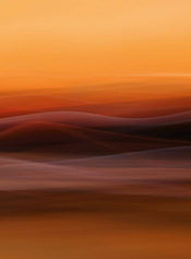 Wizard+Genius Orange Fog Vlies Fotobehang 192x260cm 4 banen | Yourdecoration.be