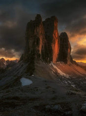 Wizard+Genius Dolomites Italy Vlies Fotobehang 192x260cm 4 banen | Yourdecoration.be