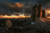 Wizard+Genius Dolomites Italy Vlies Fotobehang 384x260cm 8 banen | Yourdecoration.be