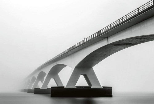 Wizard+Genius Bridge Architecture Vlies Fotobehang 384x260cm 8 banen | Yourdecoration.be