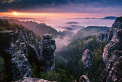 Wizard+Genius Sunrise on the Rocks Vlies Fotobehang 384x260cm 8 banen | Yourdecoration.be