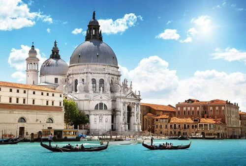 Wizard+Genius Santa Maria Della Salute Venice Italy Vlies Fotobehang 384x260cm 8 banen | Yourdecoration.be