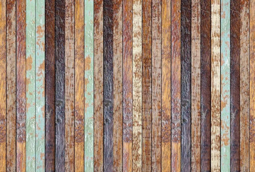 Wizard+Genius Vintage Wooden Wall Vlies Fotobehang 384x260cm 8 banen | Yourdecoration.be