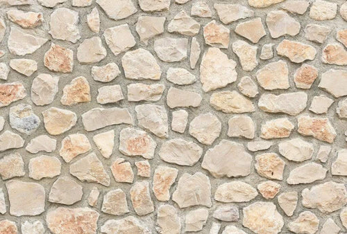 Wizard+Genius Natural Stone Wall I Vlies Fotobehang 384x260cm 8 banen | Yourdecoration.be