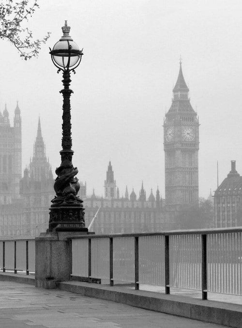 Wizard+Genius London Fog Vlies Fotobehang 192x260cm 4 banen | Yourdecoration.be