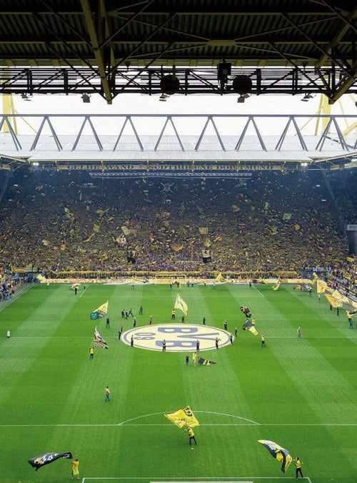 Wizard+Genius BVB Fan Choreo Vlies Fotobehang 192x260cm 4 banen | Yourdecoration.be