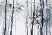 Wizard+Genius Watercolour Forest Vlies Fotobehang 384x260cm 8 banen | Yourdecoration.be