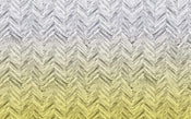 Komar Herringbone Yellow Vlies Fotobehang 400x250cm 4 banen | Yourdecoration.be