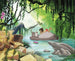 Komar Jungle Book Swimming with Baloo Fotobehang 368x254cm 8 delig | Yourdecoration.be