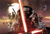 Komar Star Wars EP7 Collage Fotobehang 368x254cm | Yourdecoration.be