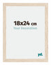 Catania MDF Fotokader 18x24cm Eiken Maat | Yourdecoration.be