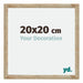 Catania MDF Fotokader 20x20cm Goud Maat | Yourdecoration.be