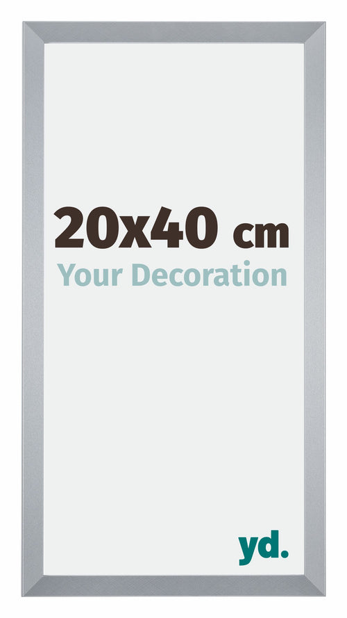 Catania MDF Fotokader 20x40cm Zilver Maat | Yourdecoration.be