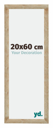 Catania MDF Fotokader 20x60cm Goud Maat | Yourdecoration.be