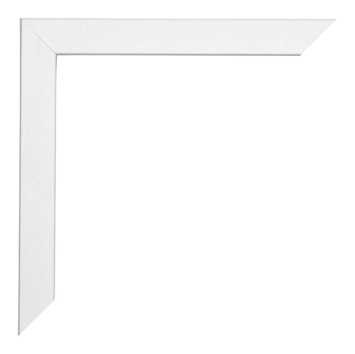 Catania MDF Fotokader 20x60cm Wit Detail Hoek | Yourdecoration.be