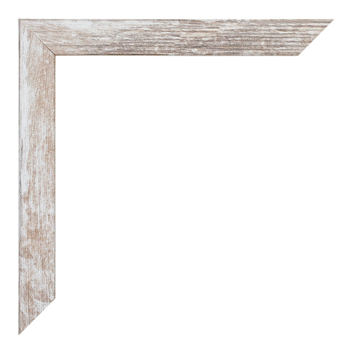 Catania MDF Fotokader 21x30cm White Wash Detail Hoek | Yourdecoration.be