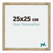 Catania MDF Fotokader 25x25cm Goud Maat | Yourdecoration.be