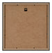 Catania MDF Fotokader 25x25cm Zwart Achterzijde | Yourdecoration.be