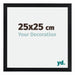 Catania MDF Fotokader 25x25cm Zwart Maat | Yourdecoration.be