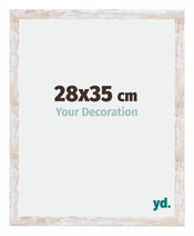 Catania MDF Fotokader 28x35cm White Wash Maat | Yourdecoration.be