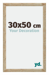 Catania MDF Fotokader 30x50cm Goud Maat | Yourdecoration.be