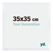 Catania MDF Fotokader 35x35cm Wit Maat | Yourdecoration.be