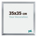 Catania MDF Fotokader 35x35cm Zilver Maat | Yourdecoration.be