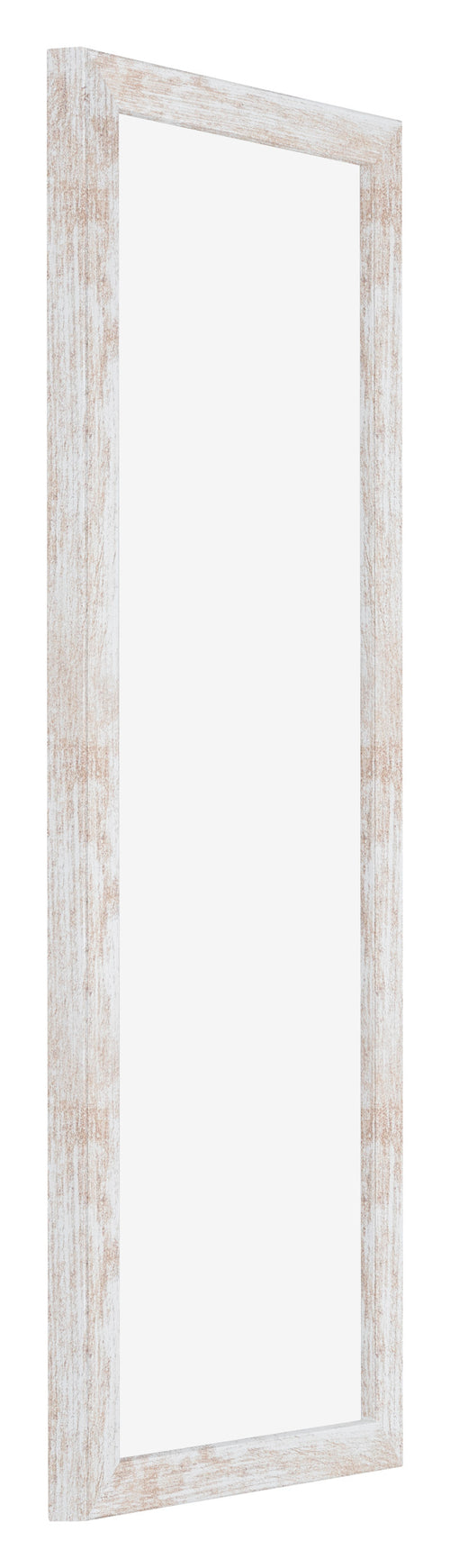 Catania MDF Fotokader 37 5x98cm White Wash Voorzijde Schuin | Yourdecoration.be