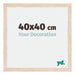 Catania MDF Fotokader 40x40cm Eiken Maat | Yourdecoration.be