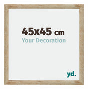 Catania MDF Fotokader 45x45cm Goud Maat | Yourdecoration.be