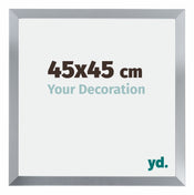 Catania MDF Fotokader 45x45cm Zilver Maat | Yourdecoration.be