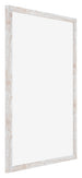 Catania MDF Fotokader 48x68cm White Wash Voorzijde Schuin | Yourdecoration.be