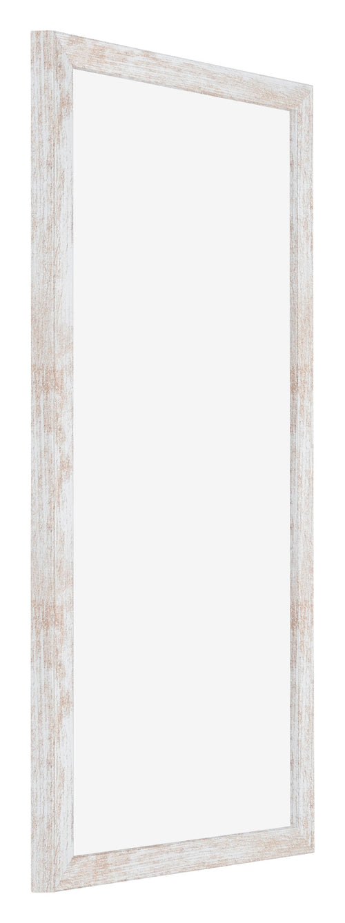 Catania MDF Fotokader 50x100cm White Wash Voorzijde Schuin | Yourdecoration.be