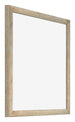 Catania MDF Fotokader 55x55cm Goud Voorzijde Schuin | Yourdecoration.be