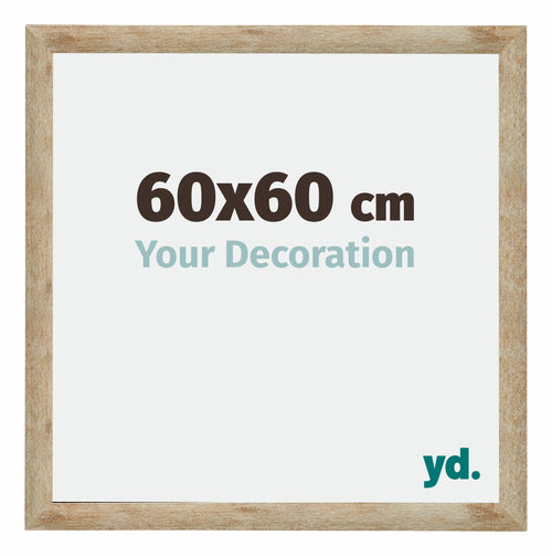 Catania MDF Fotokader 60x60cm Goud Maat | Yourdecoration.be