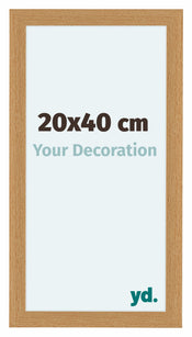 Como MDF Fotokader 20x40cm Beuken Voorzijde Maat | Yourdecoration.be