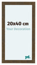 Como MDF Fotokader 20x40cm Goud Antiek Voorzijde Maat | Yourdecoration.be