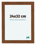 Como MDF Fotokader 24x32cm Eiken Rustiek Voorzijde Maat | Yourdecoration.be