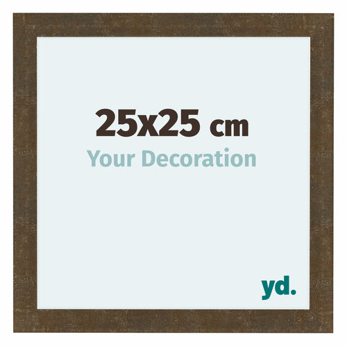 Como MDF Fotokader 25x25cm Goud Antiek Voorzijde Maat | Yourdecoration.be