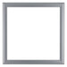 Como MDF Fotokader 25x25cm Zilver Mat Voorzijde | Yourdecoration.be