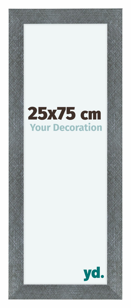 Como MDF Fotokader 25x75cm IJzer Geveegd Voorzijde Maat | Yourdecoration.be