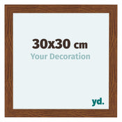 Como MDF Fotokader 30x30cm Eiken Rustiek Voorzijde Maat | Yourdecoration.be