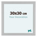 Como MDF Fotokader 30x30cm Wit Mat Voorzijde Maat | Yourdecoration.be