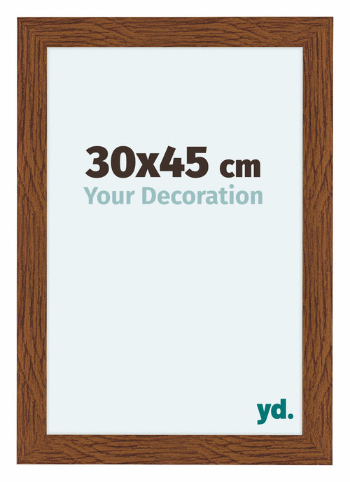 Como MDF Fotokader 30x45cm Eiken Rustiek Voorzijde Maat | Yourdecoration.be