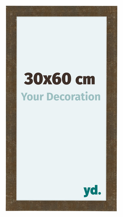 Como MDF Fotokader 30x60cm Goud Antiek Voorzijde Maat | Yourdecoration.be