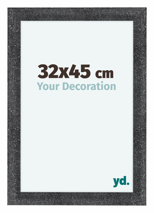 Como MDF Fotokader 32x45cm Grijs Geveegd Voorzijde Maat | Yourdecoration.be