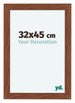 Como MDF Fotokader 32x45cm Walnoot Voorzijde Maat | Yourdecoration.be