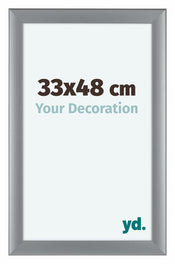 Como MDF Fotokader 33x48cm Zilver Mat Voorzijde Maat | Yourdecoration.be