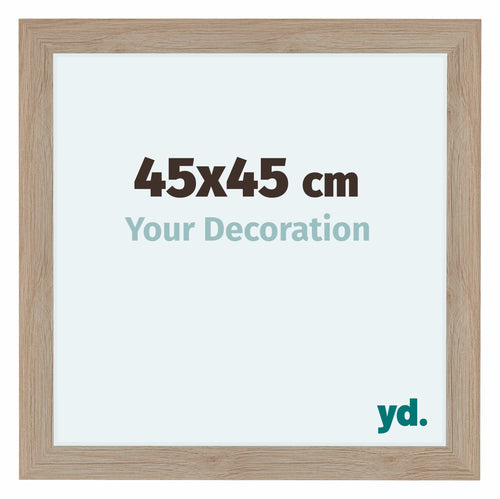 Como MDF Fotokader 45x45cm Eiken Licht Voorzijde Maat | Yourdecoration.be